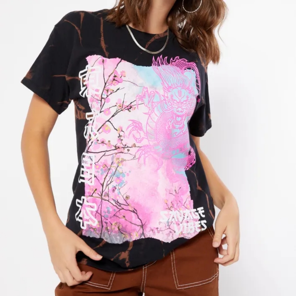 Savage Vibes Tie Dye T-Shirt